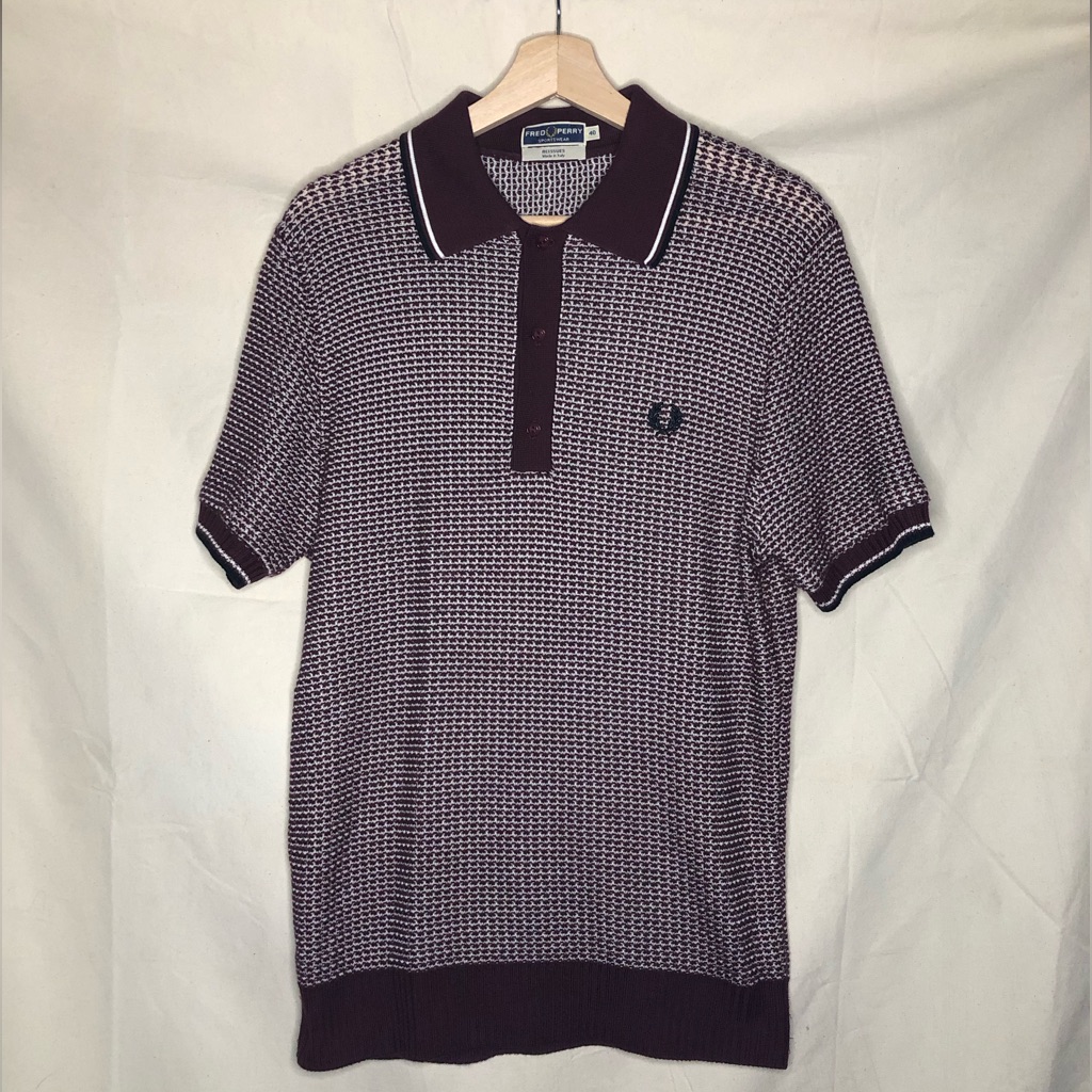 Fred Perry Knit Polo Made In Italy